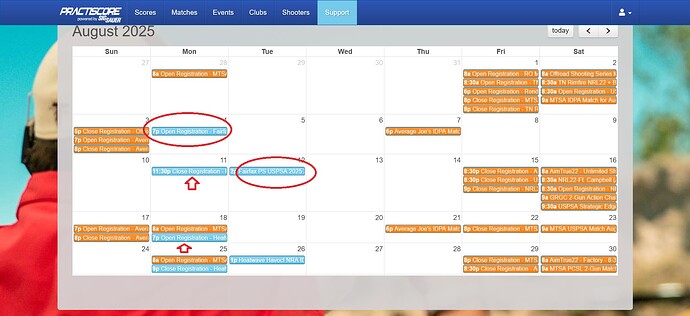 Screenshot 2025-06-23 at 15-36-06 John Frazer Dashboard Calendar PractiScore