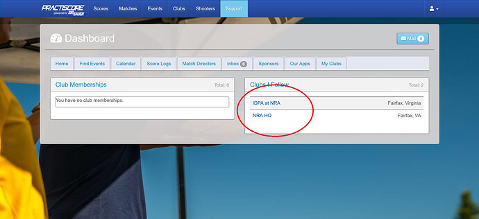 Screenshot 2025-06-23 at 15-32-01 John Frazer Dashboard My Clubs PractiScore
